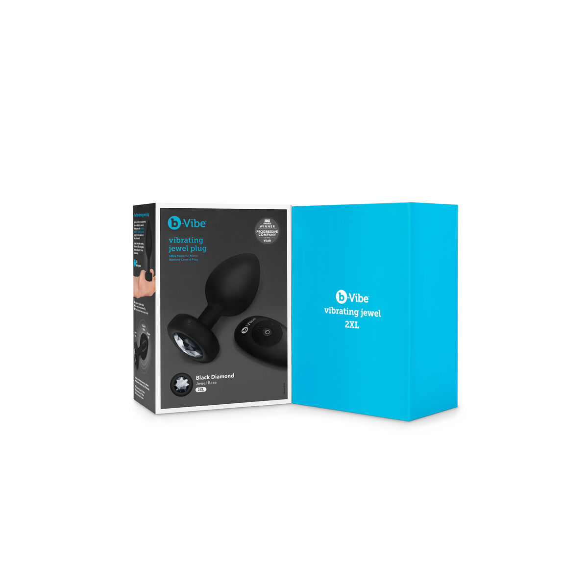 Anālais Vibrators B-Vibe Vibrating Jewel Melns XXL
